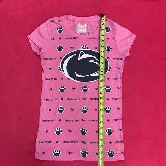3/$20✨Penn State Pink Victoria's Secret Shirt Nittany Lions Special Edition - Picture 8 of 8